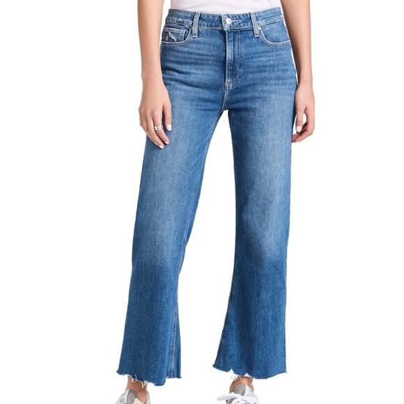 Paige Leenah Ankle High Rise Vibtage Ankle trouser leg size 34(b45)
